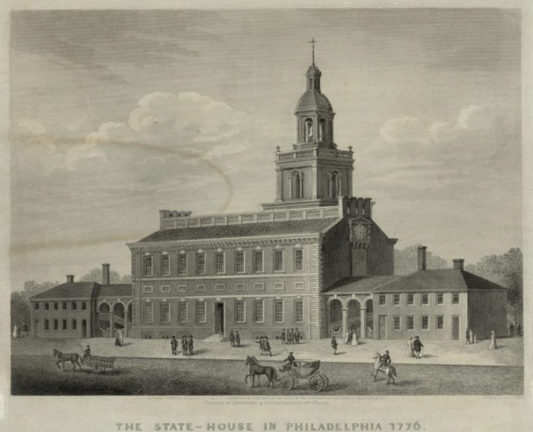 The state house in Philadelphia. (photo courtesy of Mount Vernon)