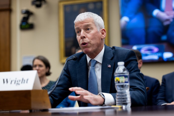 Chris Wright, US energy secretary, during a House Science, Space, and Technology Committee hearing in Washington, DC, US, on Wednesday, June 10, 2026.
