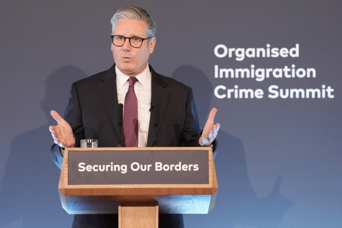 Starmer Organised Immigration Crime Summit