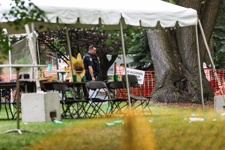Toledo police investigates a shooting that left 12 people injured at the Old West End Festival in Ohio