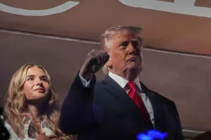 Trump smiles through torrent of boos during national anthem at NBA Finals