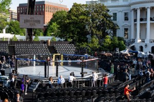 Golden ticket: Trump’s allies in Congress get coveted seats at White House cage fight