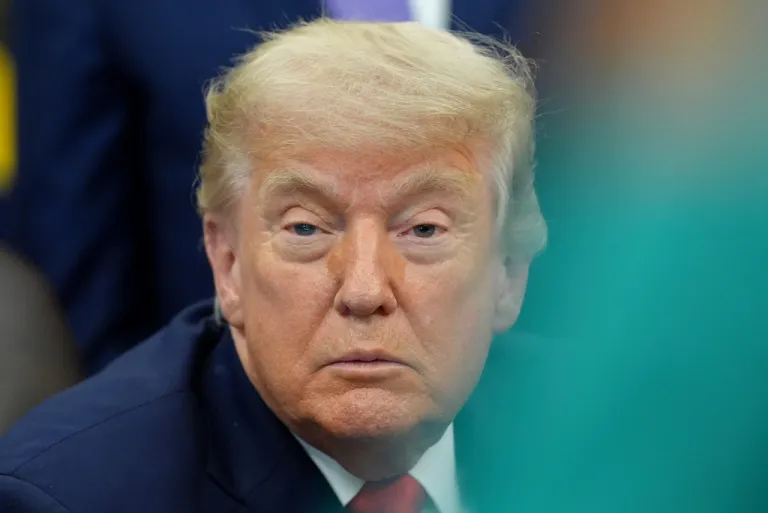 President Donald Trump attends an event to sign a proclamation about the fishing industry, in the Oval Office of the White House, Thursday, June 11, 2026, in Washington.