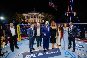 Here’s who attended the UFC Freedom 250 cage match