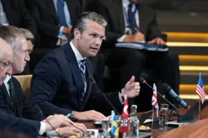 Hegseth says military in position to restart operations against Iran ‘if we need to’