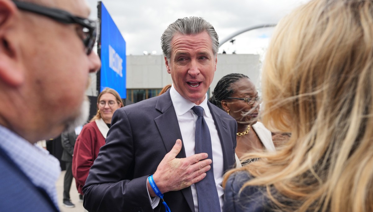 Newsom says he teared up at Obama library opening, rips DOJ investigation