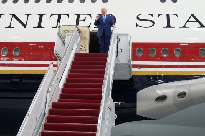 Trump reveals new Air Force One will fly over DC on July 4
