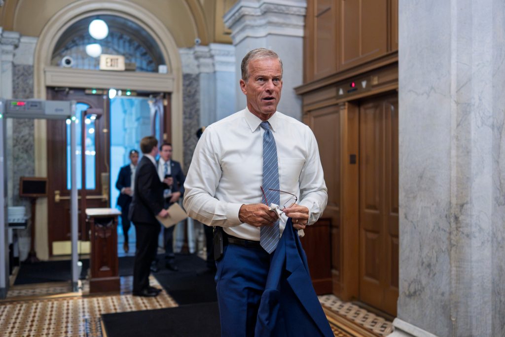Thune says Mike Lee needs to ‘come to grips’ with SAVE America Act math
