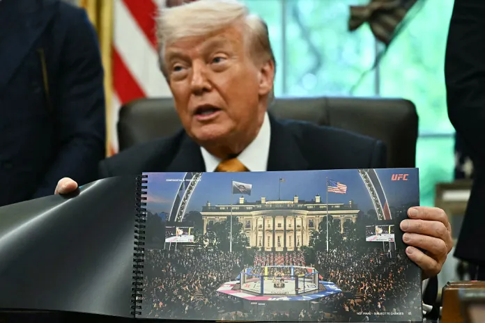 The Octagon on the South Lawn: Trump’s UFC Freedom 250 White House extravaganza