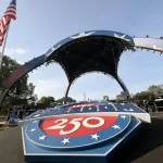Which ads are on the UFC White House octagon and what are their ties to Trump?