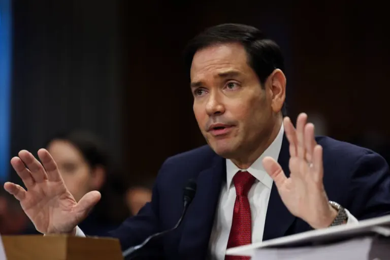 Secretary of State Marco Rubio.