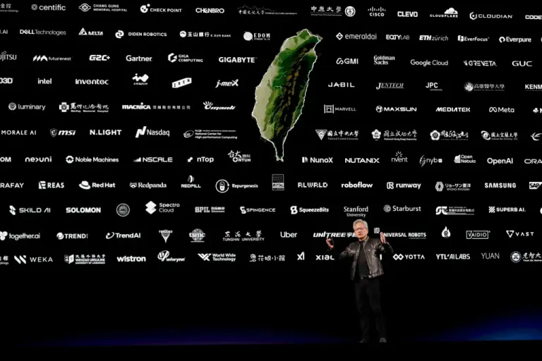 Nvidia CEO delivers speech at Computex 2026