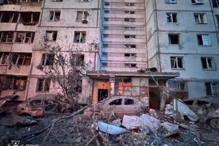 Russia attack on Ukraine (photo credit: Ukraine Minister of Foreign Affairs Andrii Sybiha X account)