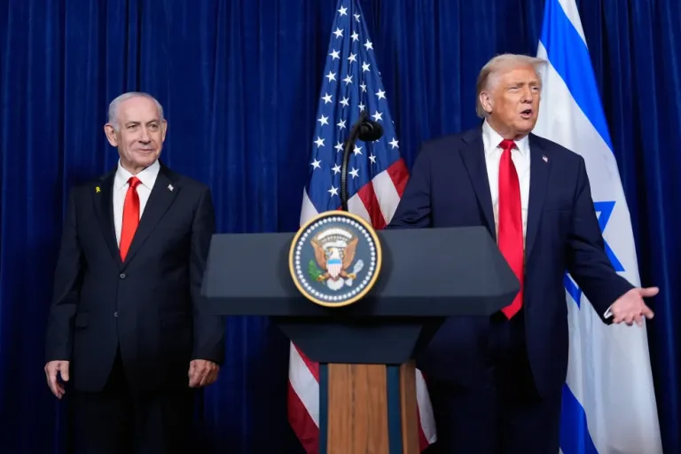 Trump and Netanyahu at Mar-a-Lago