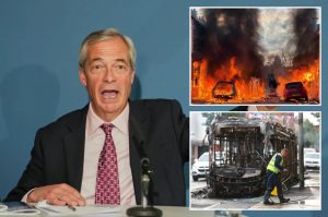Nigel Farage leads opposition calls to curb immigration after national unrest from Belfast attempted beheading