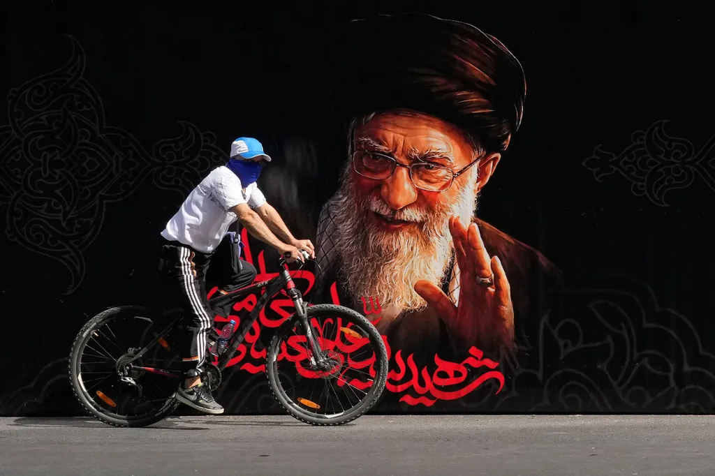 Biker in Iran
